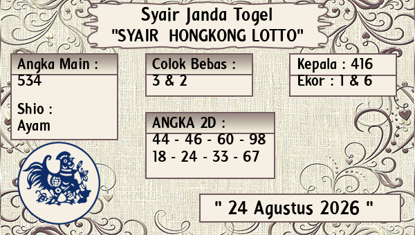 Prediksi Hongkong Lotto