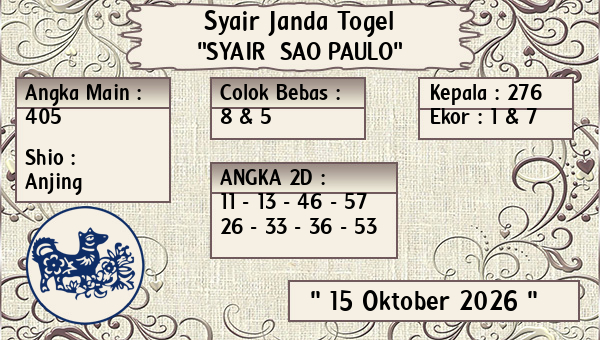 Prediksi Sao Paulo