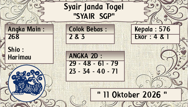 Prediksi SGP